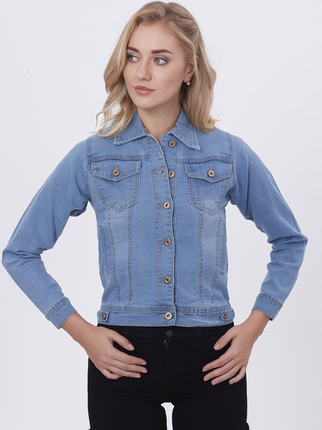 

Blum Denim Lightweight Denim Jacket, Blue