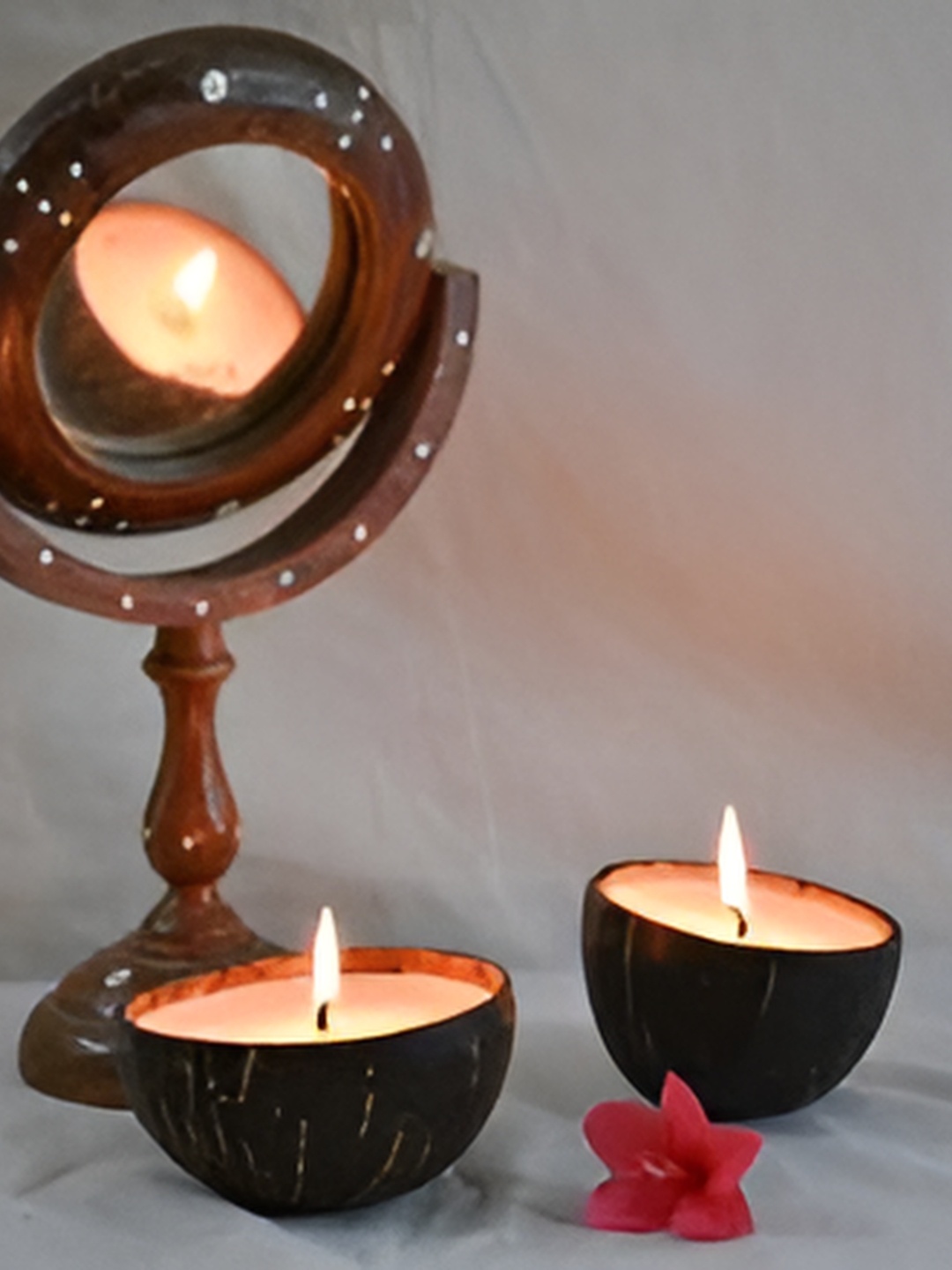 

MASU LIVING Black 2 Pieces Candle Holders