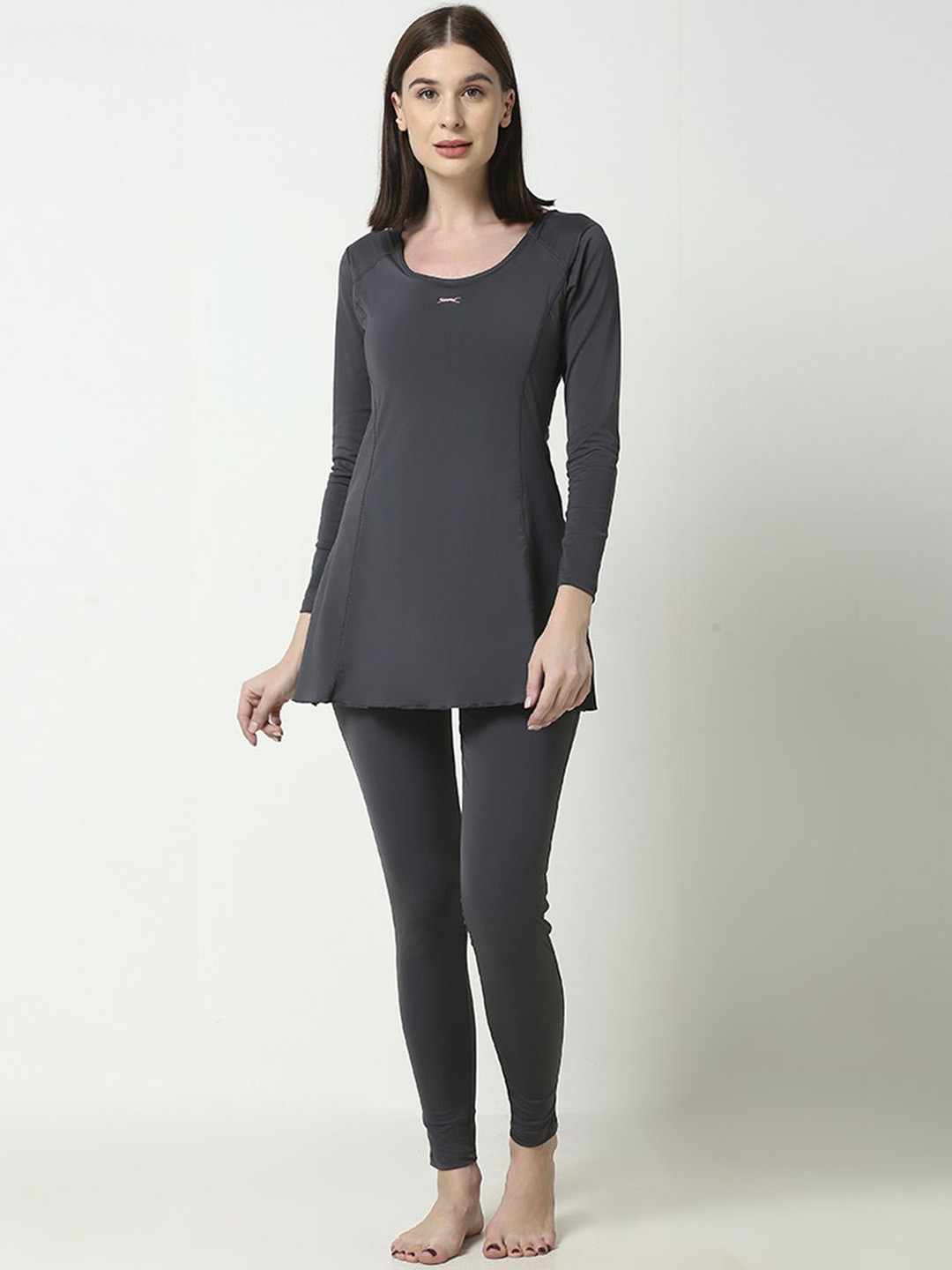

Black Panther Round Neck Full Body Suit, Charcoal