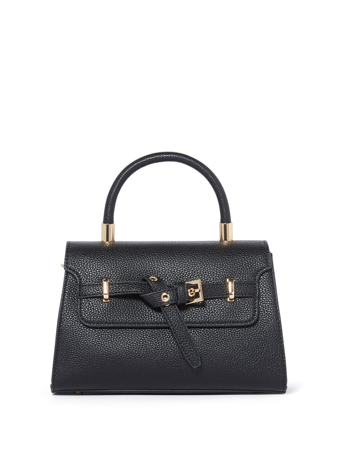 

Forever New Textured Structured Handheld Bag, Black