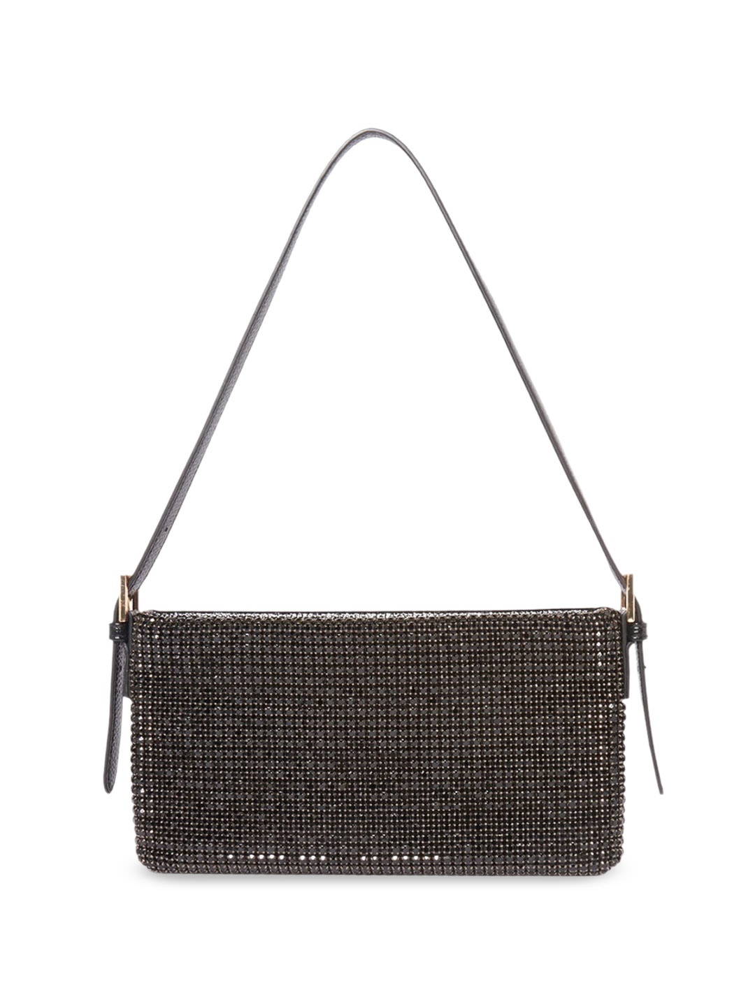 

Forever New Textured Structured Shoulder Bag, Black