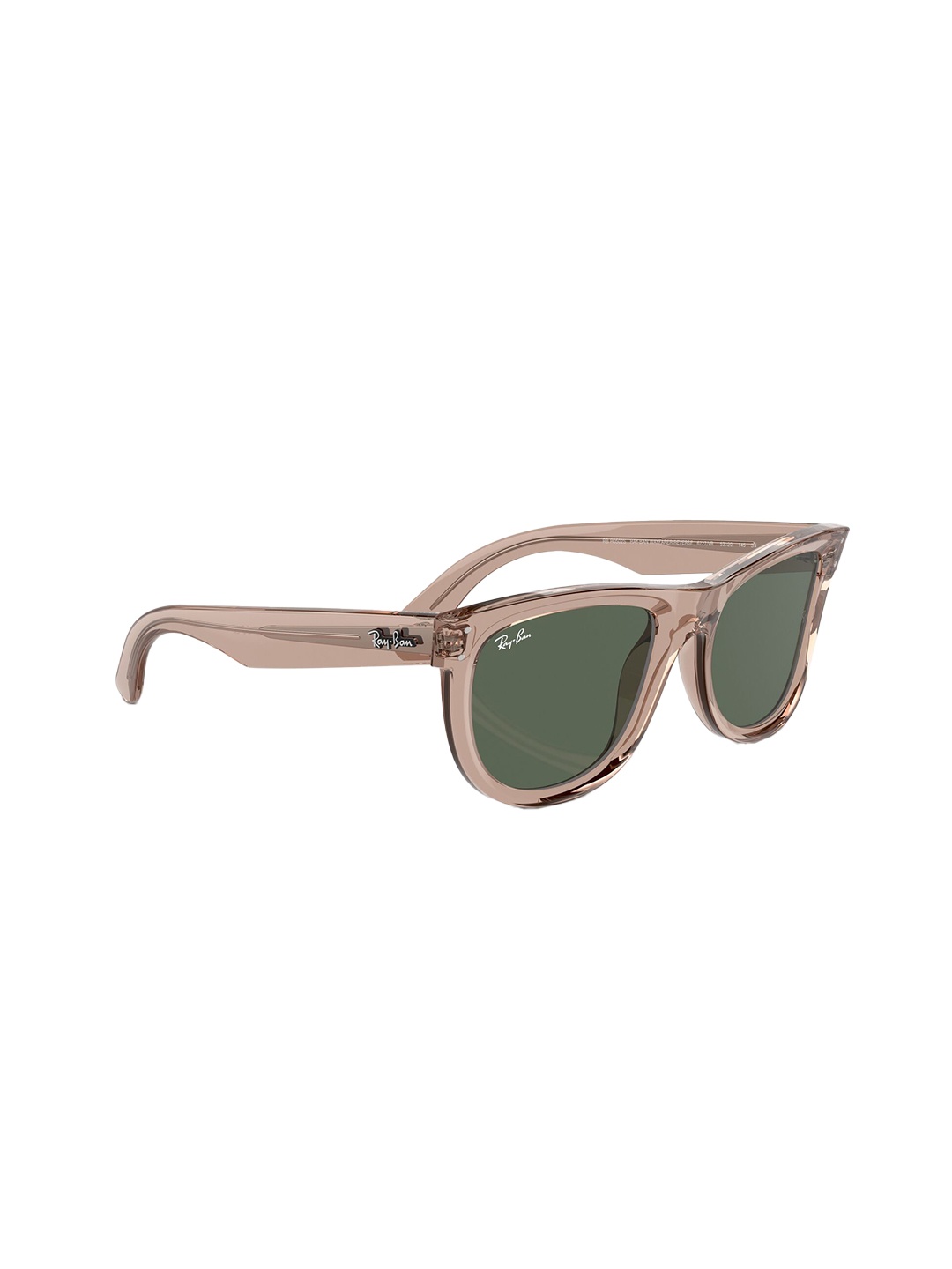 

Ray-Ban Unisex Uv Protected Green Lens Square Sunglasses - 0 Rbr0502 S6727 Vr50