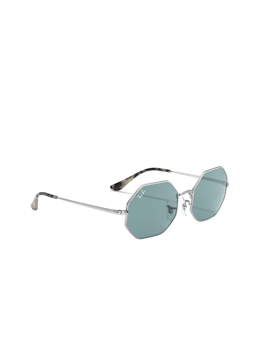 

RAY-BAN Unisex UV Protected Blue Lens Rectangle Sunglasses - 0RB197291975654