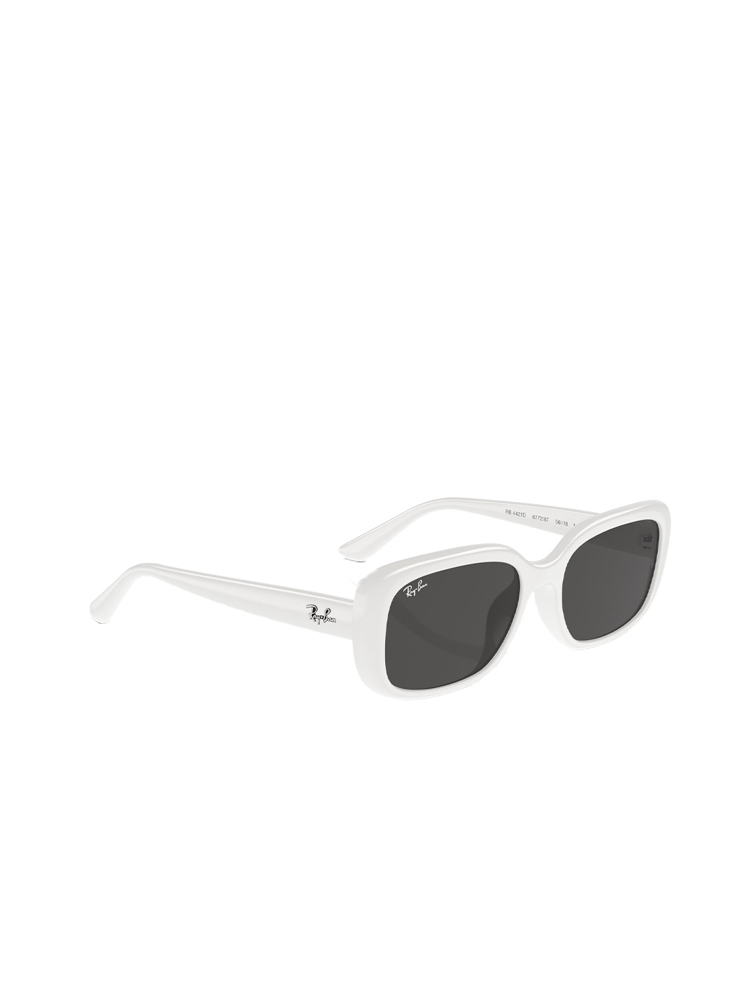 

Ray-Ban Unisex UV Protected Grey Lens Pillow Sunglasses - 0RB4421D67728756, Black