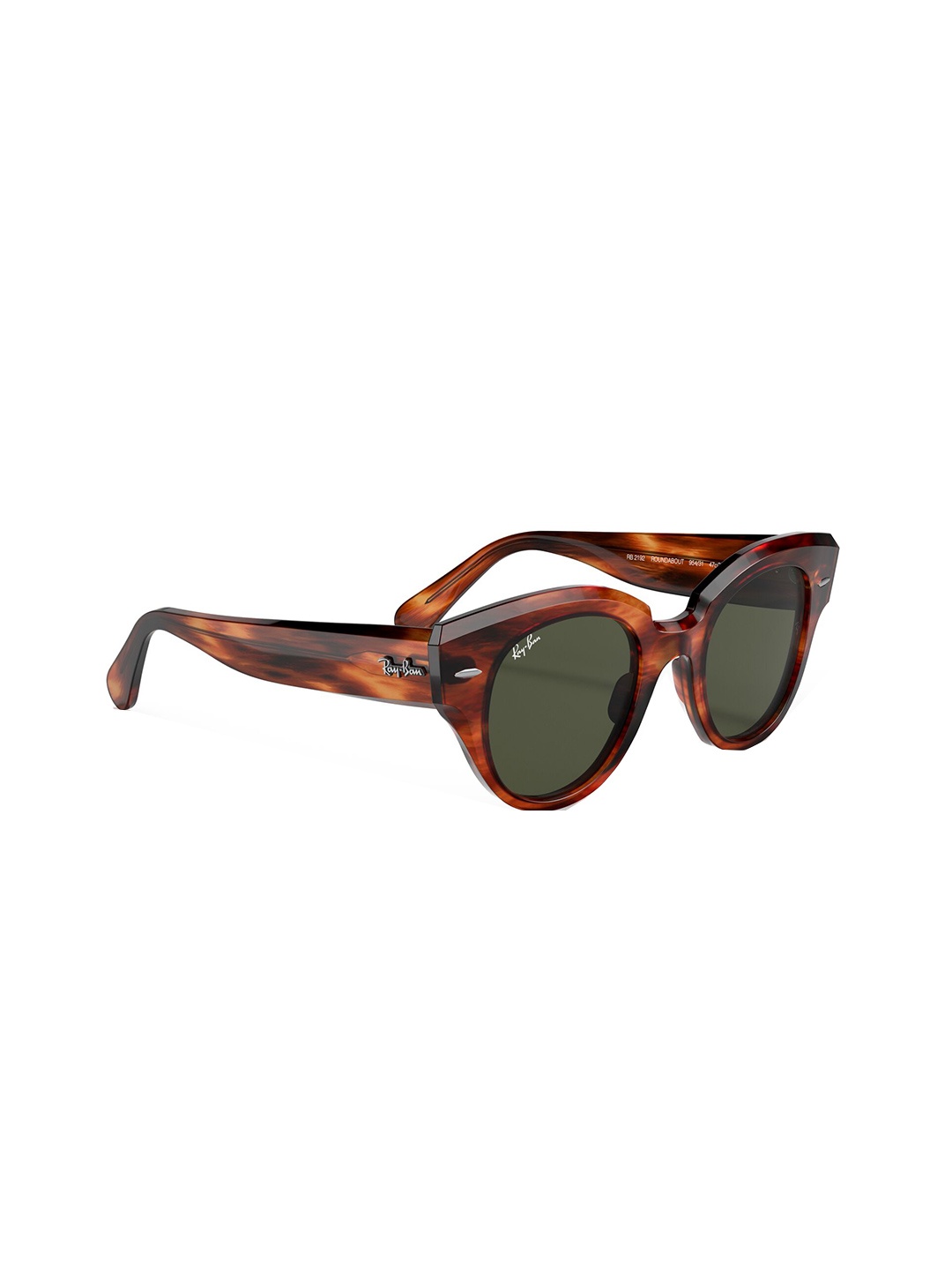 

Ray-Ban Women Round Sunglasses with UV Protected Lens 8056597431415, Green
