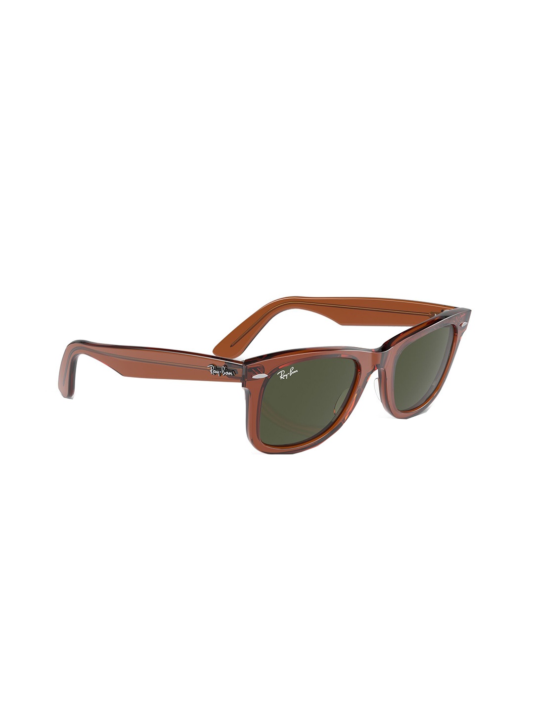 

Ray-Ban Unisex UV Protected Green Lens Square Sunglasses - 0RB214067763150