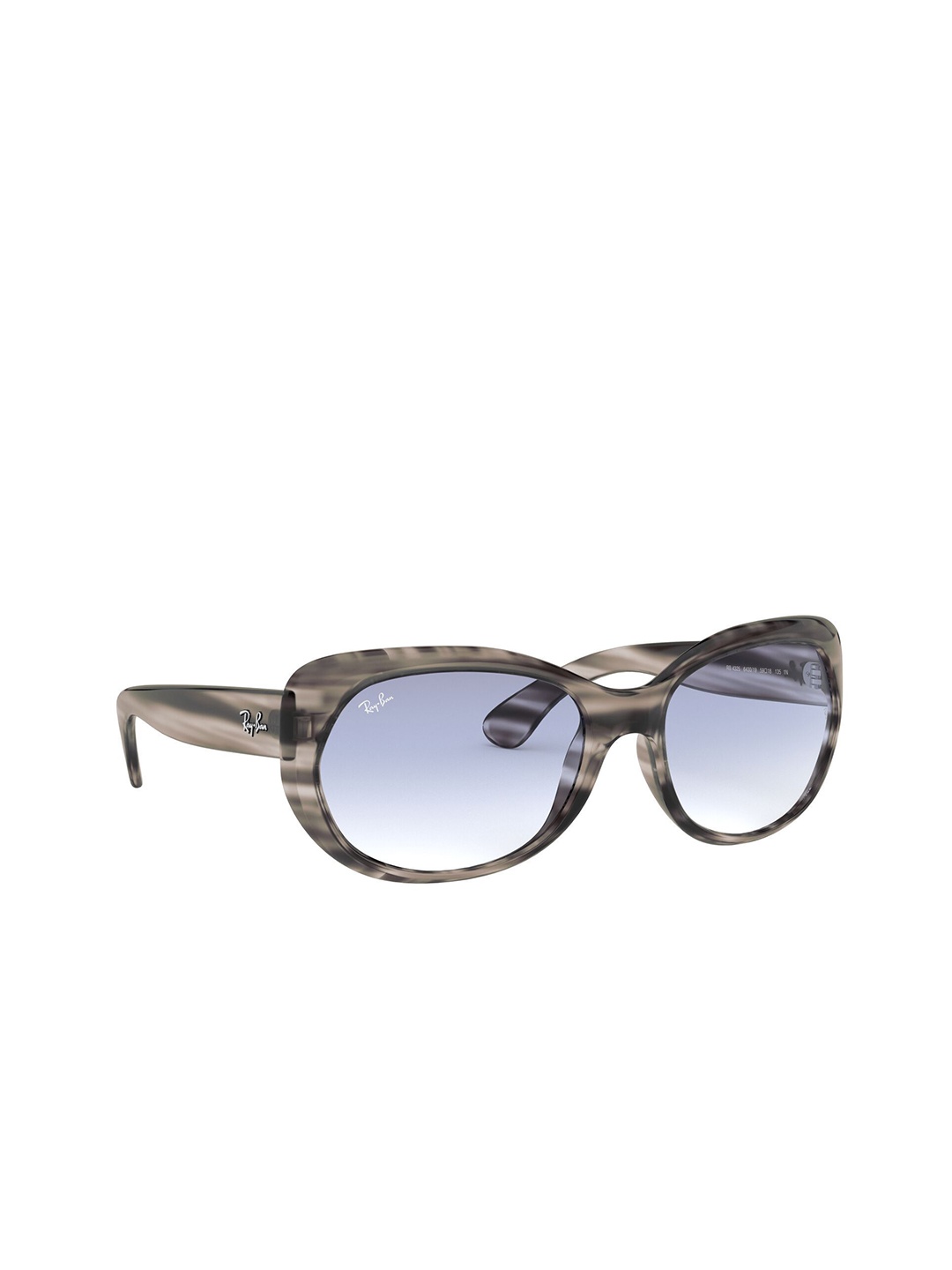 

Ray-Ban Women Square Sunglasses with UV Protected Lens 8056597133005, Blue