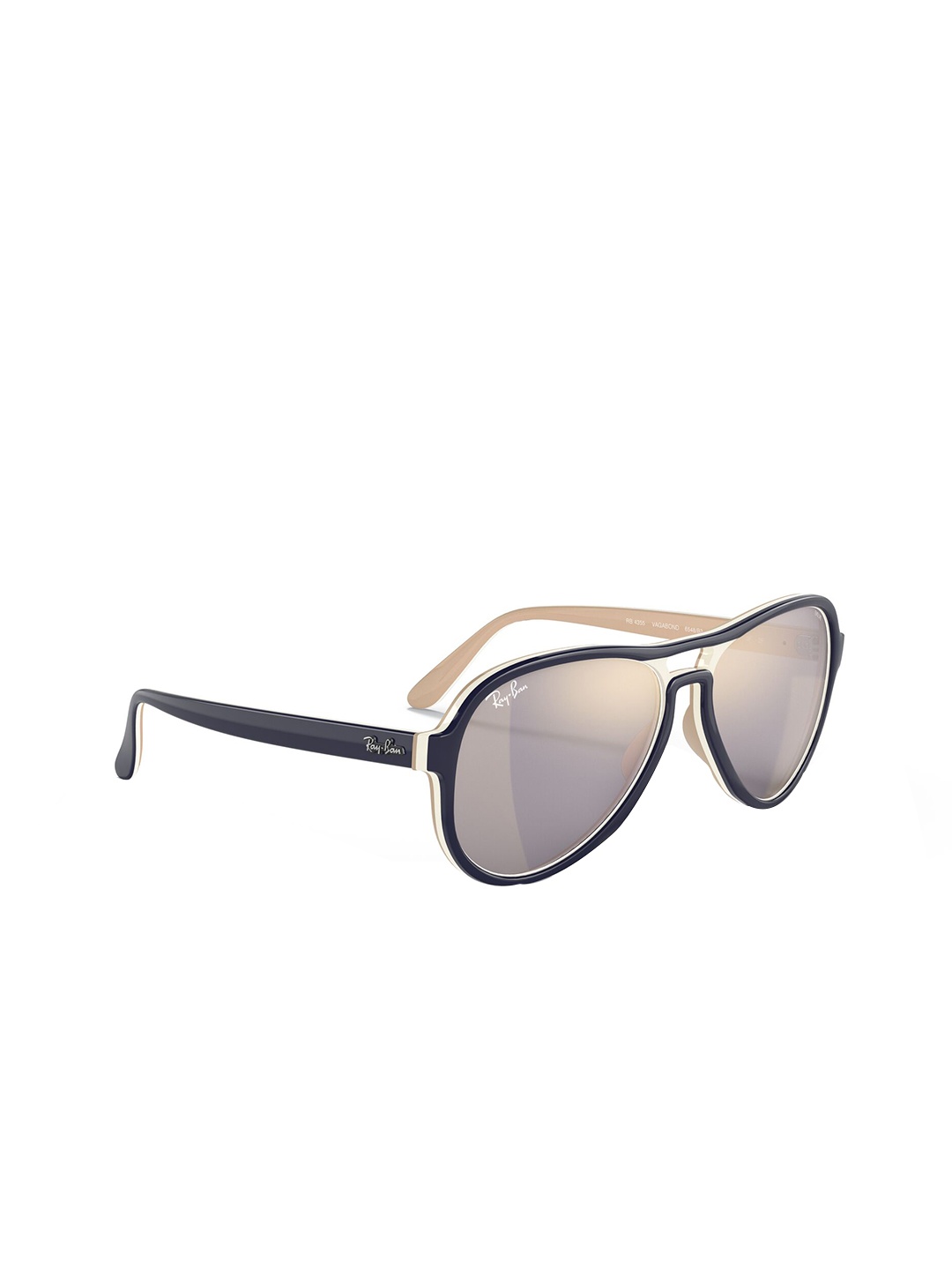 

Ray-Ban Unisex Aviator Sunglasses with UV Protected Lens 8056597460736, Grey