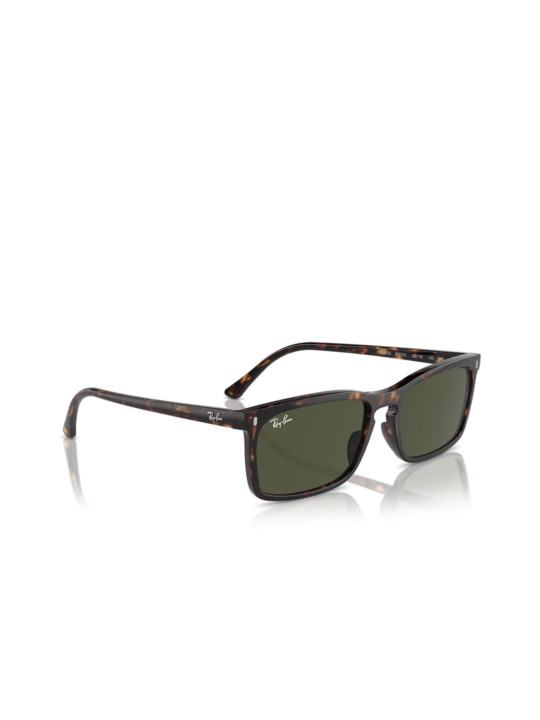 

RAY-BAN Unisex UV Protected Lens Rectangle Sunglasses - 0RB4435902/3159, Green