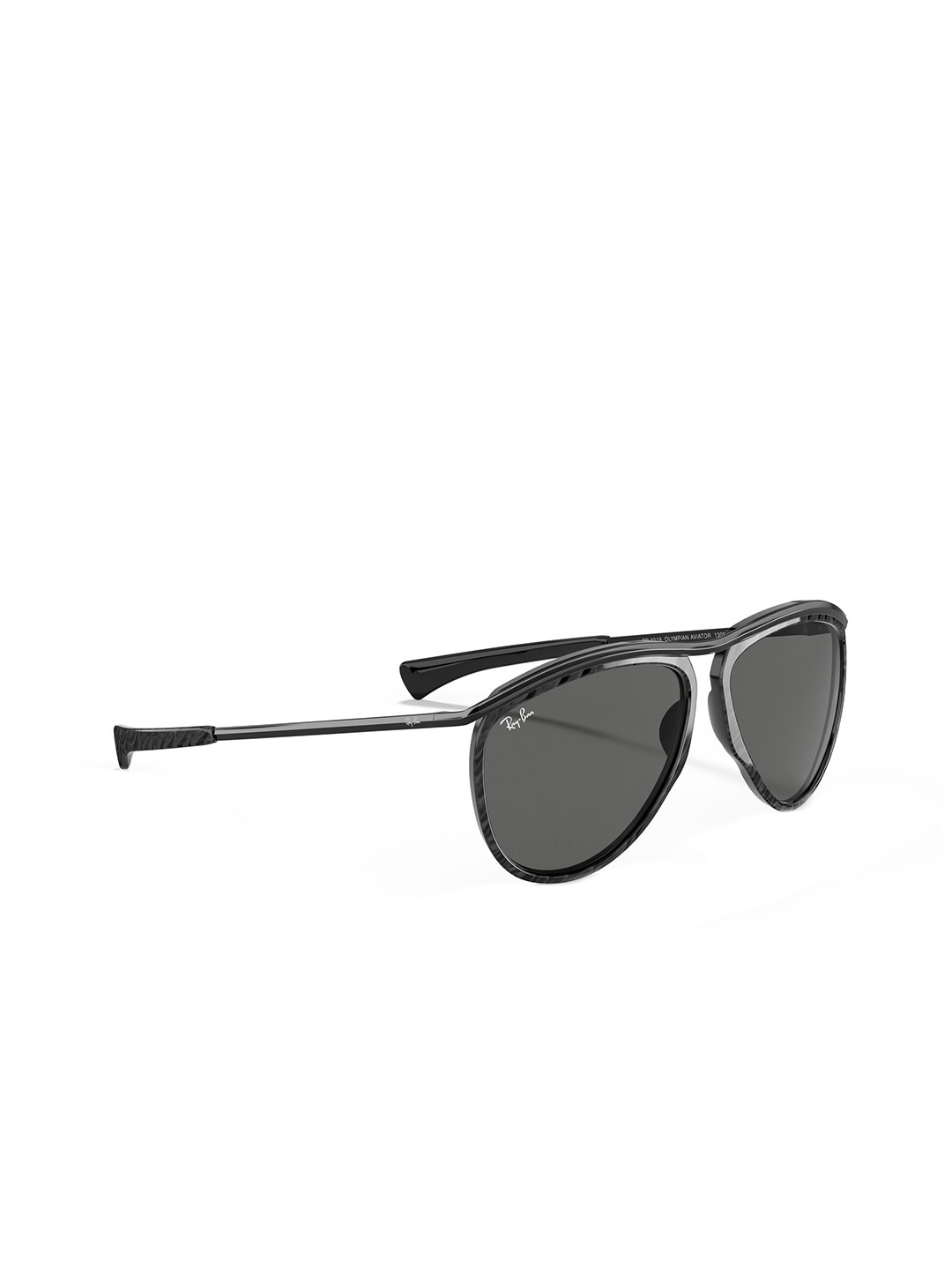 

Ray-Ban Unisex UV Protected Grey Lens Pilot Sunglasses - 0RB22191305B159