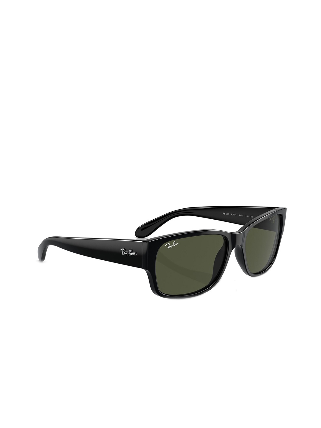 

RAY-BAN Unisex UV Protected Green Lens Pillow Sunglasses - 0RB4388601/3158