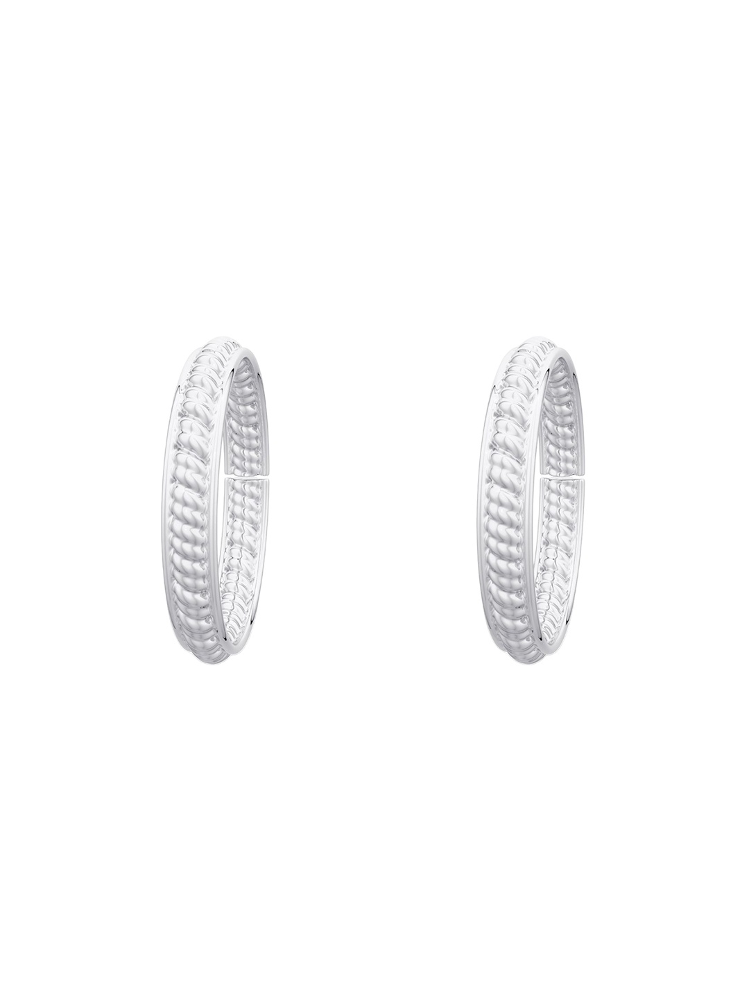 

Unniyarcha Set of 2 92.5 Silver Twisted Wire Toe Rings