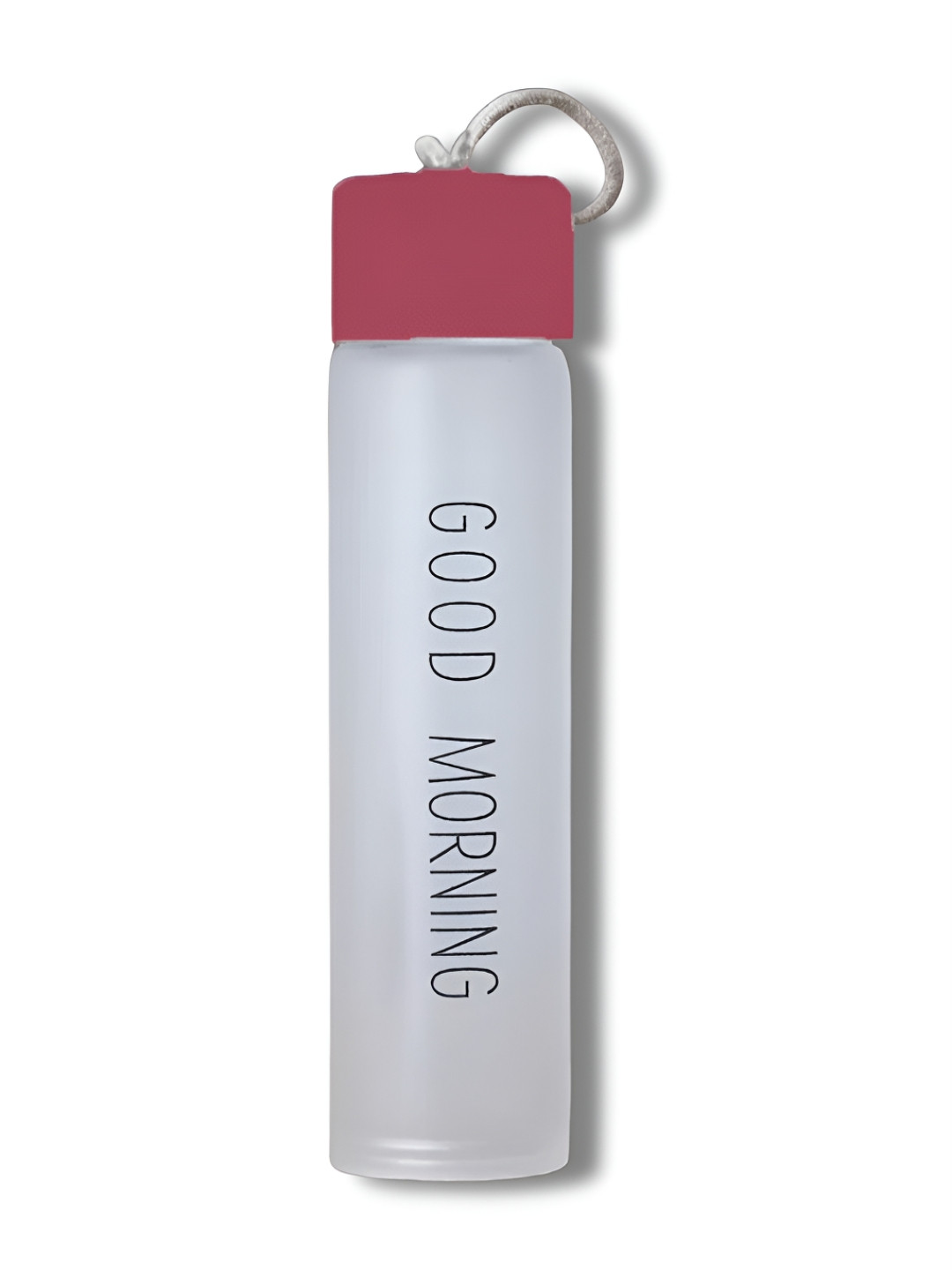 

WELOUR Maroon Glass Printed Water Bottle