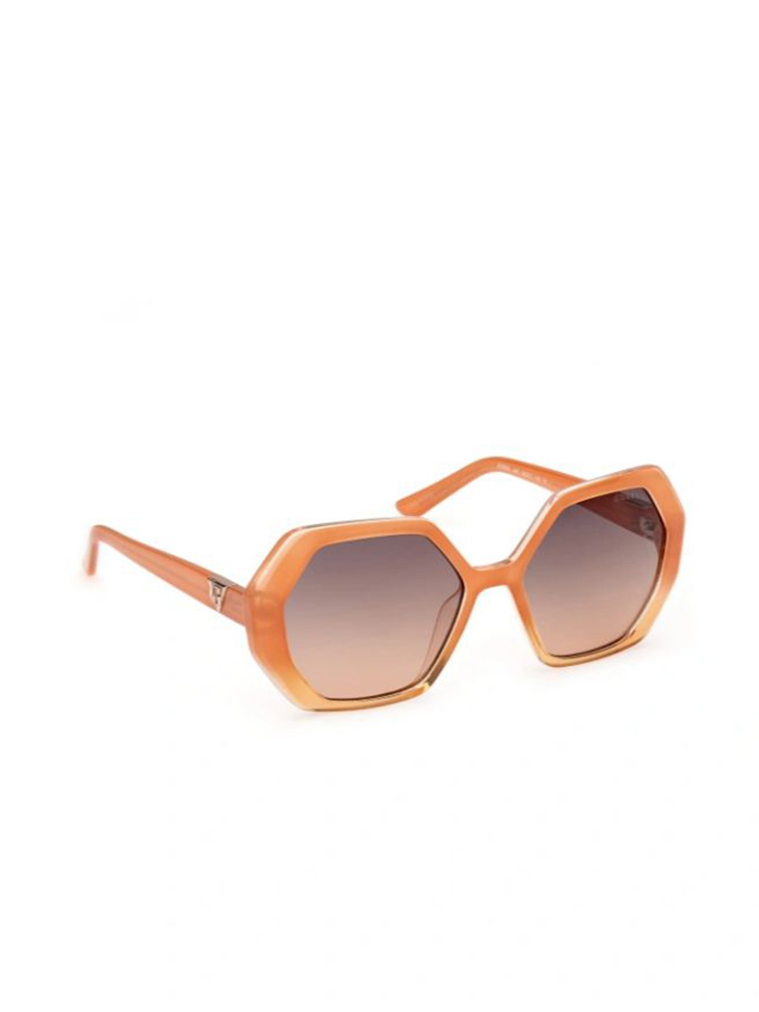 

GUESS Unisex Oversized Sunglass With UV Protected Lens GUS78795444FSG, Brown