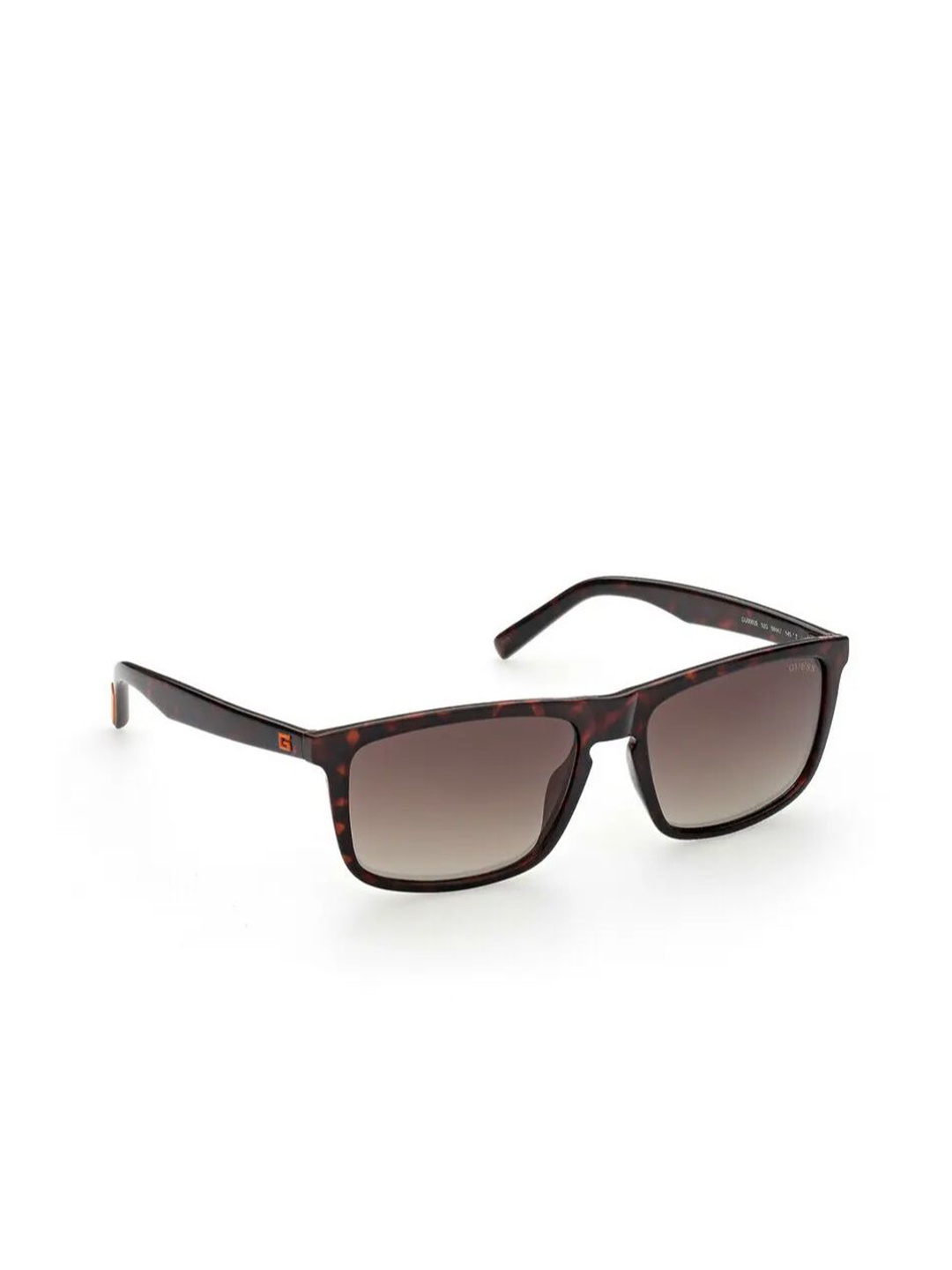 

GUESS Men Rectangle Sunglasses with UV Protected Lens GUS000255952GSG, Brown