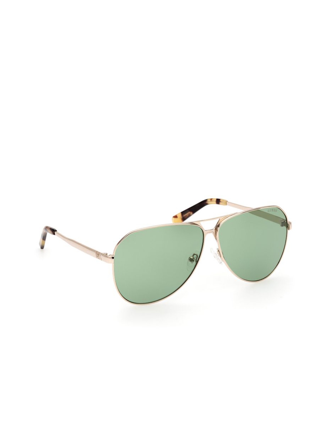 

GUESS Unisex Aviator Sunglasses with UV Protected Lens GUS000696332NSG, Green