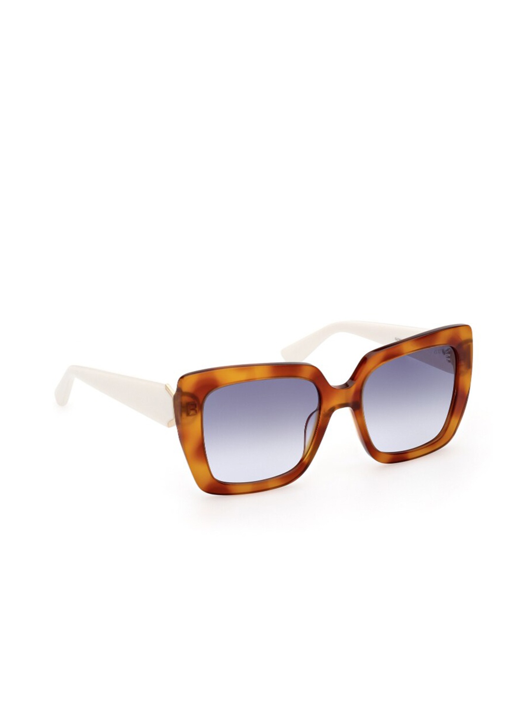 

GUESS Unisex Square Sunglasses with UV Protected Lens GUS78895353WSG, Blue