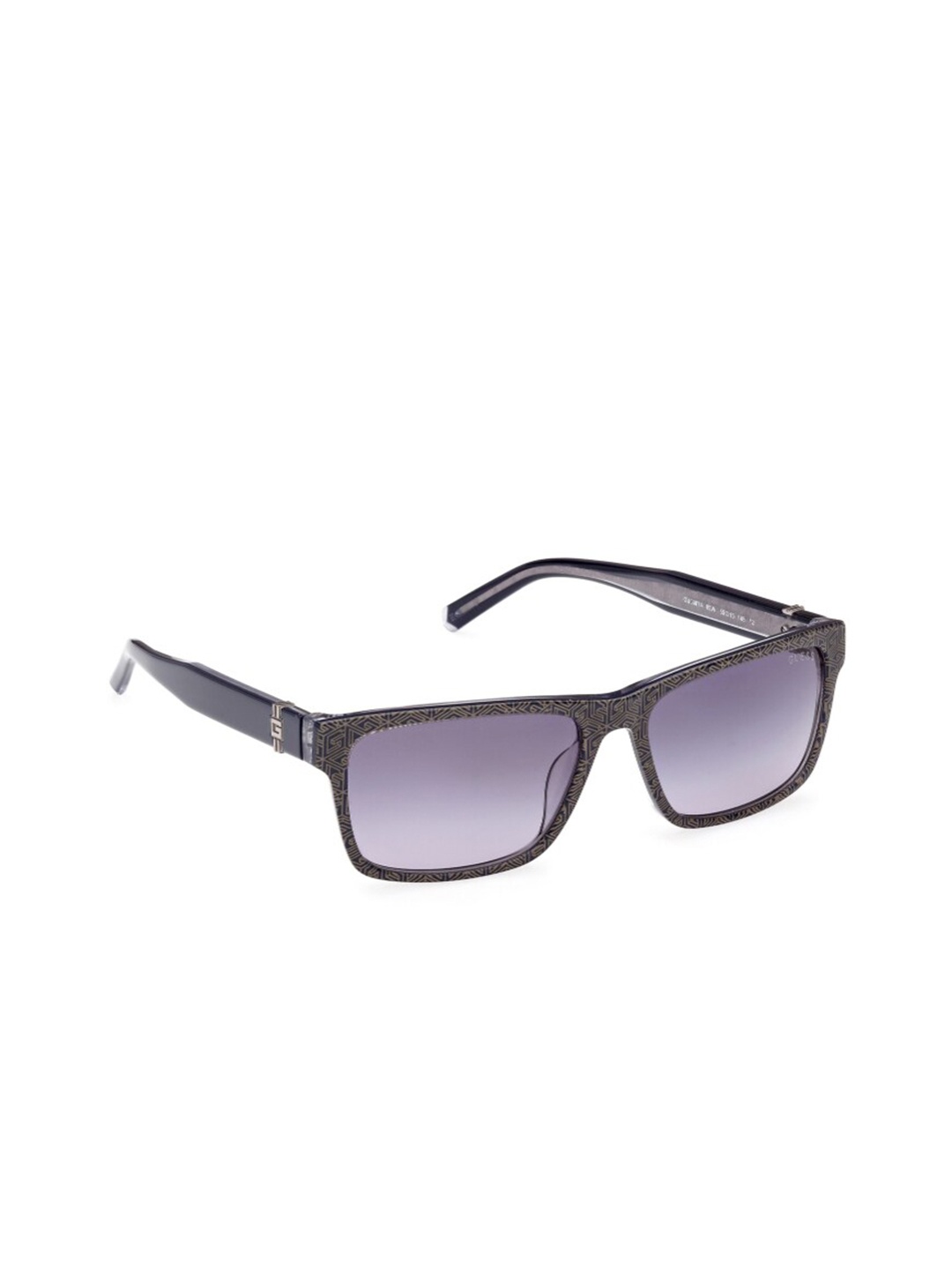

GUESS Men Rectangle Sunglasses with UV Protected Lens GUS000745592WSG, Grey