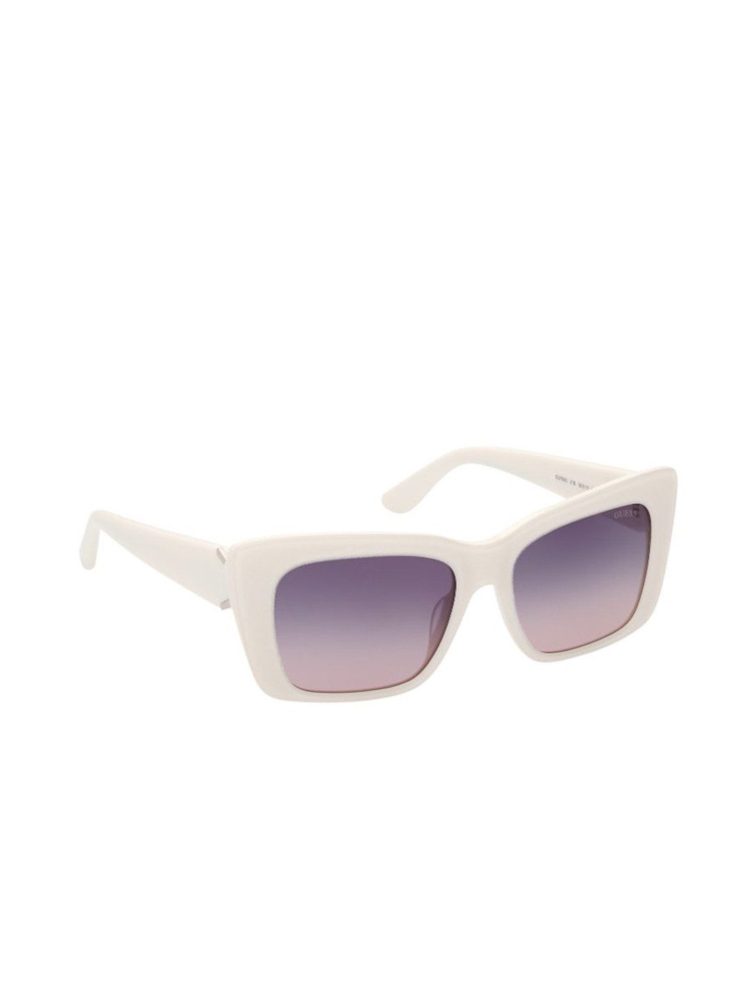 

GUESS Women Rectangle Sunglasses with UV Protected Lens GUS78905521BSG, Grey