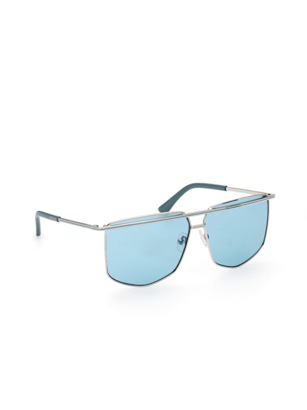 

GUESS Unisex Square Sunglasses with UV Protected Lens GUS78516310VSG, Blue