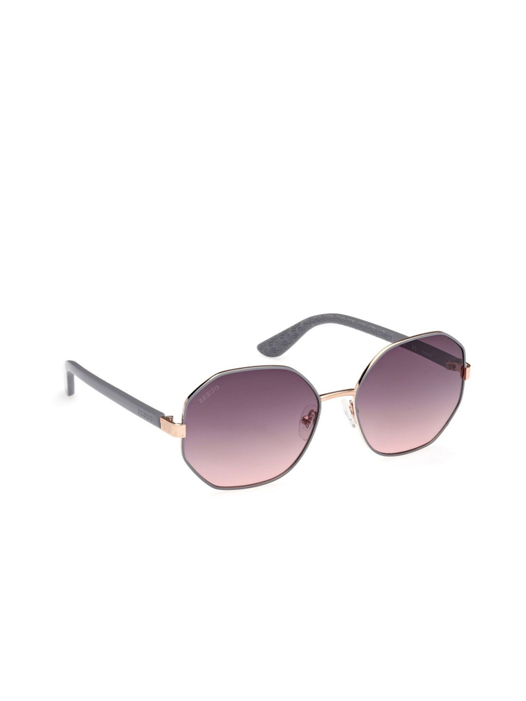 

GUESS Unisex Oversized Sunglasses with UV Protected Lens GUS7880-H5820BSG, Grey