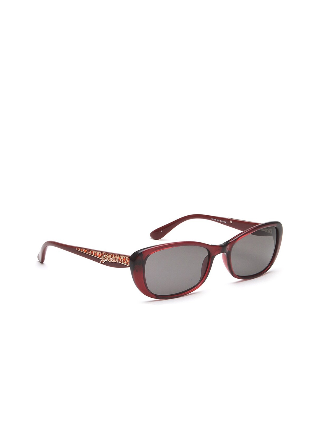 

GUESS Women Rectangle Sunglasses with UV Protected Lens GUS721054BU3SG, Grey