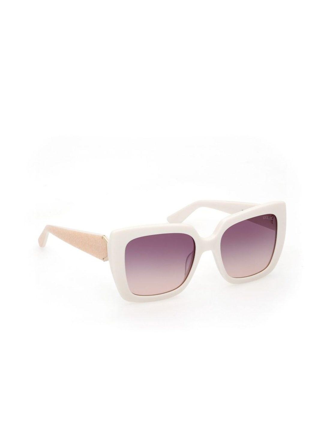 

GUESS Unisex Square Sunglass With UV Protected Lens GUS78895321ZSG, Purple