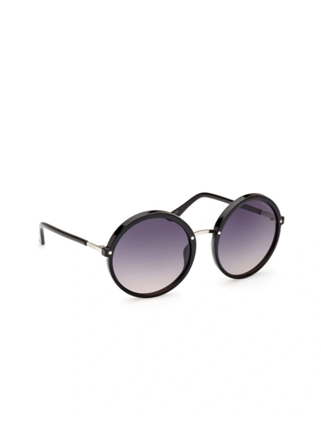 

GUESS Unisex Round Sunglasses with UV Protected Lens GUS78875701BSG, Purple
