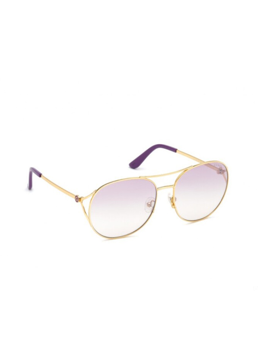 

GUESS Unisex Aviator Sunglasses with UV Protected Lens GUS76865932ZSG, Purple