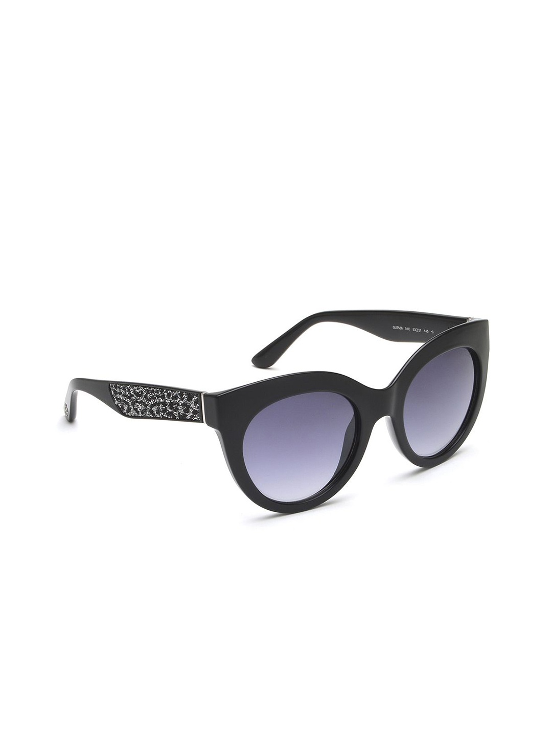 

GUESS Unisex Cateye Sunglasses with UV Protected Lens GUS75085301CSG, Grey