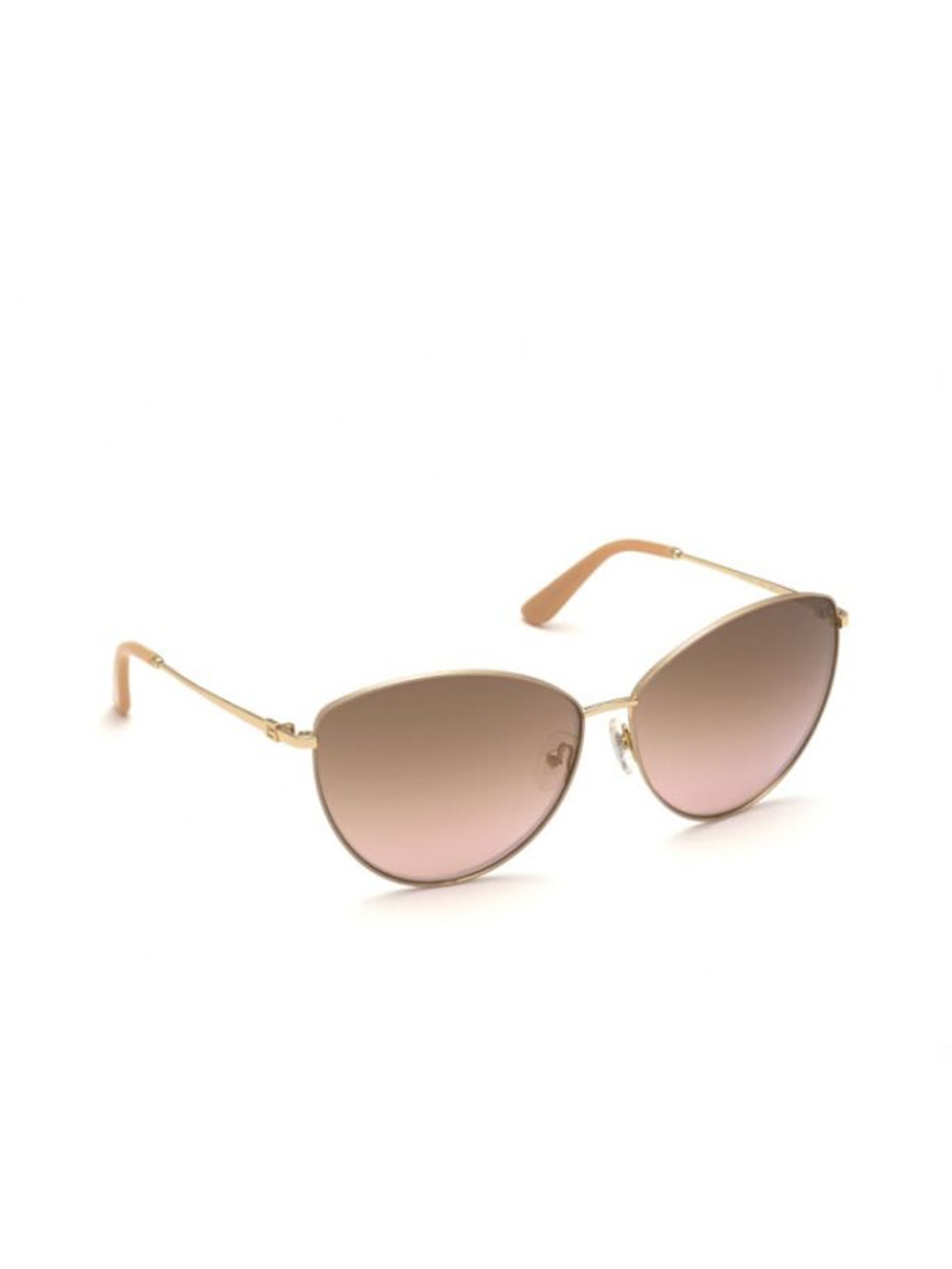 

GUESS Unisex Cateye Sunglass With UV Protected Lens GUS77466674GSG, Brown