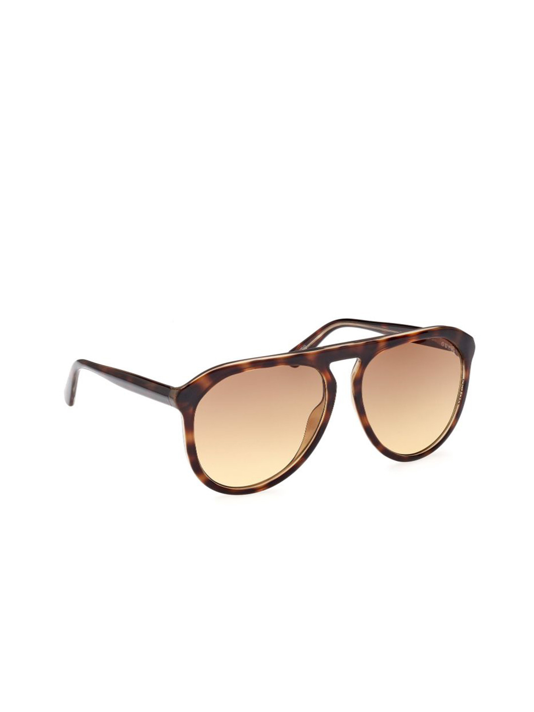 

GUESS Unisex Aviator Sunglasses with UV Protected Lens GUS0005852F59SG, Brown