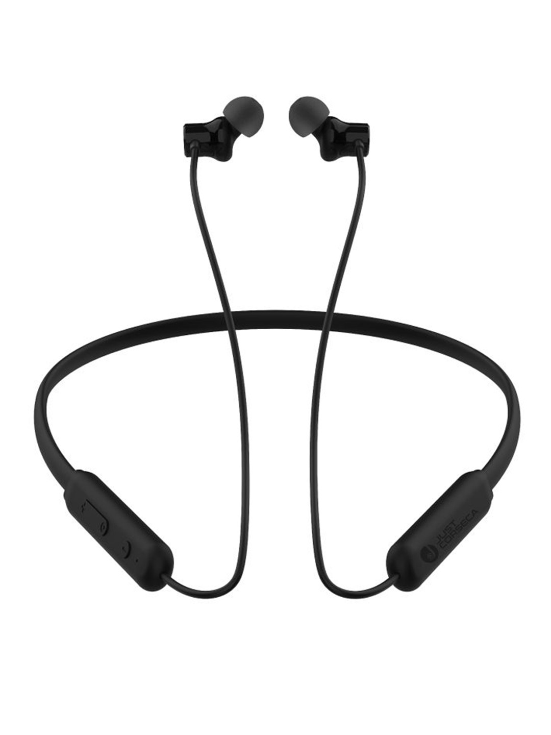 

JUST CORSECA Wireless Neckband Headphone, Black