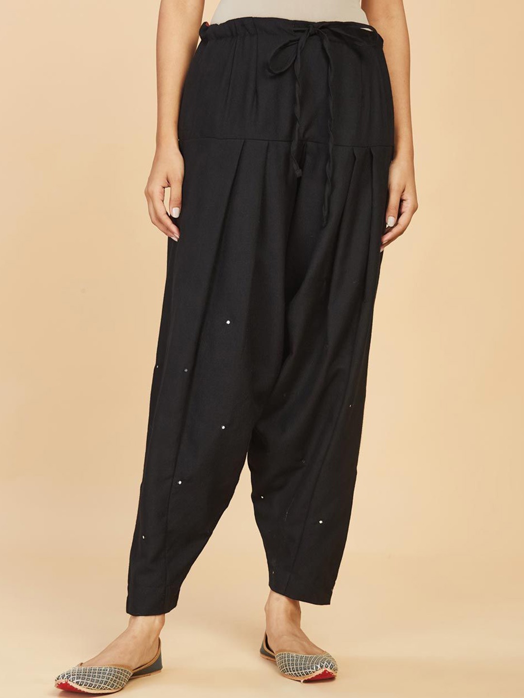 

Fabindia Women Salwar, Black
