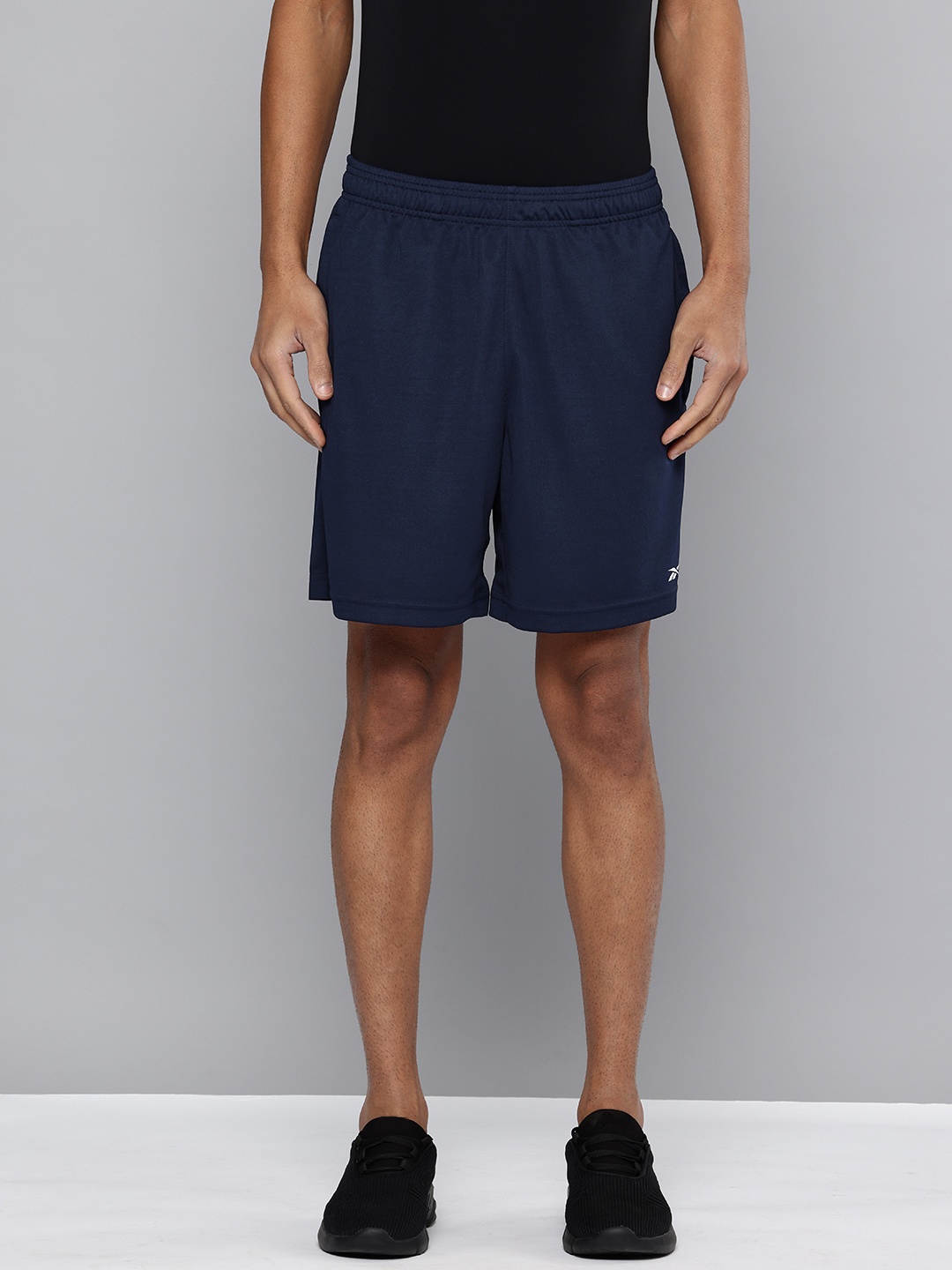 

Reebok Men Speedwick Essential Training Shorts, Navy blue