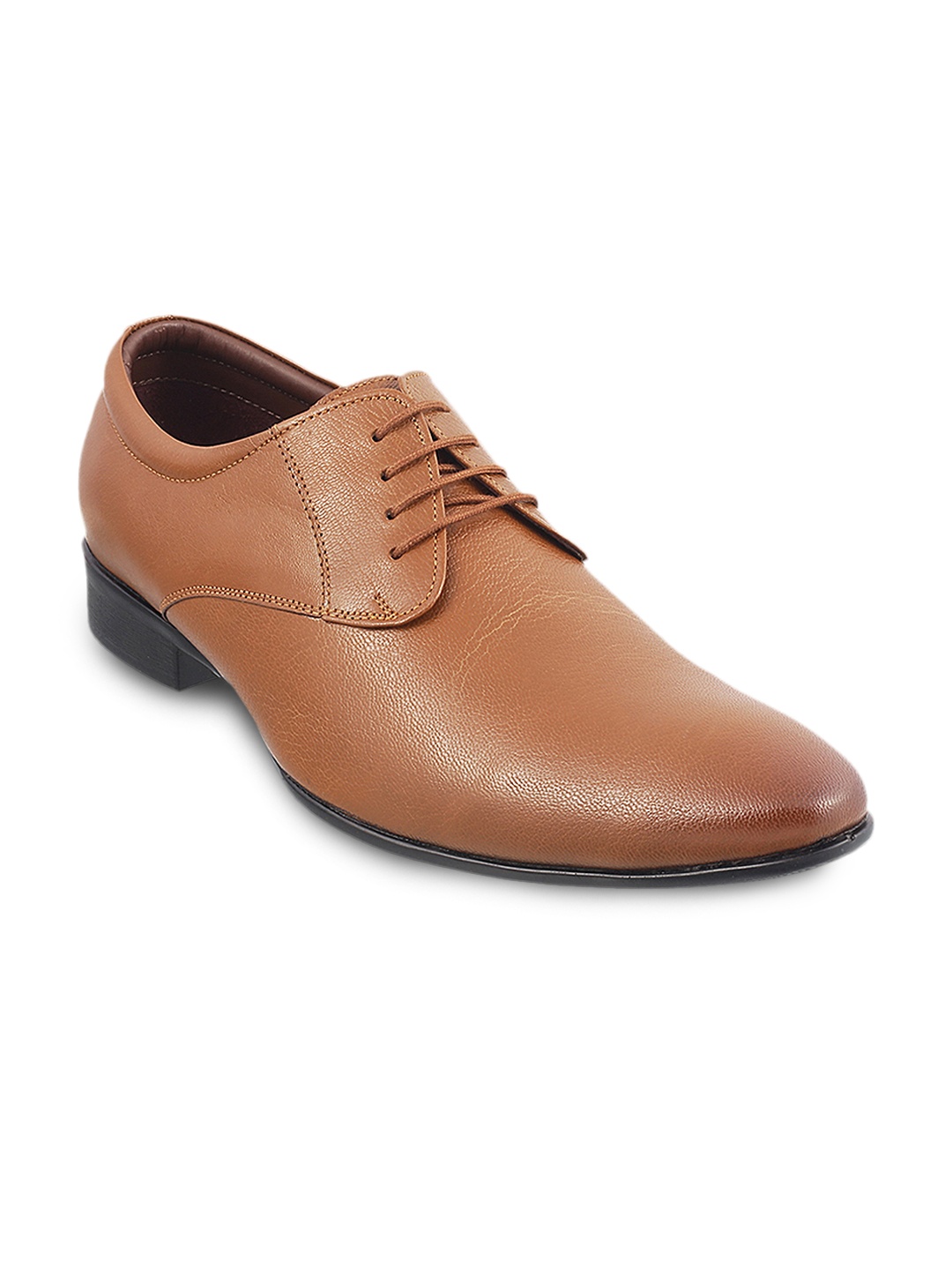 

Metro Men Tan Brown Formal Derbys