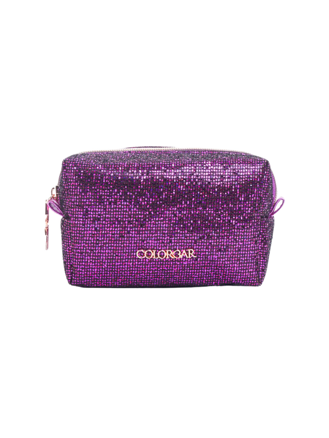 

Colorbar Glitz N Glam Embellished Makeup Pouch - Purple Pegasus