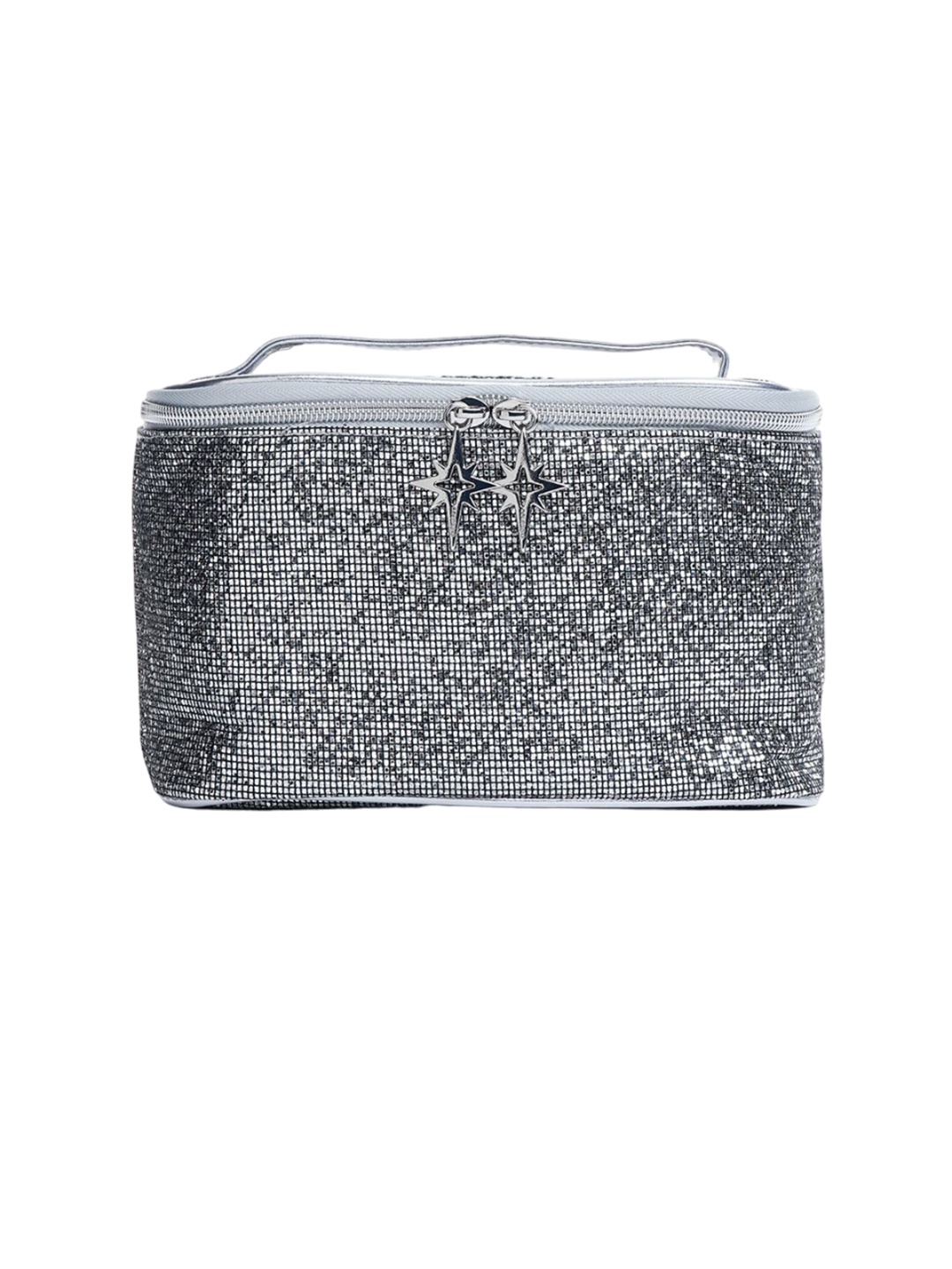 

Colorbar Textured Makeup Pouch, Silver