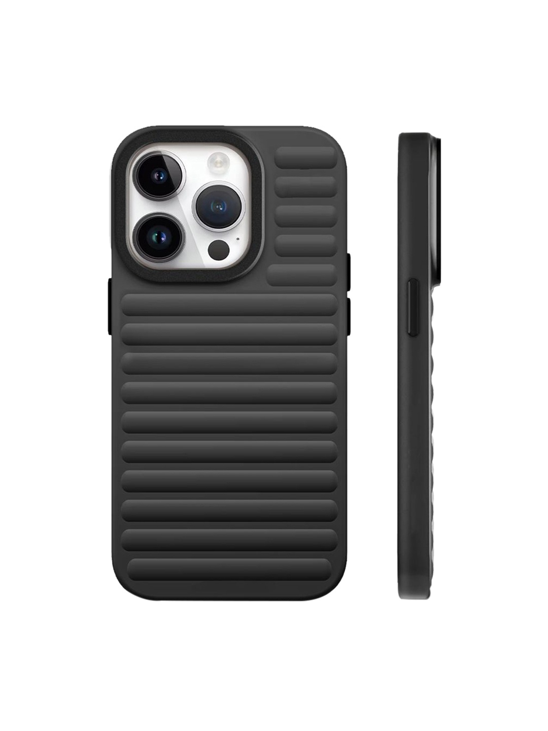 

Karwan Solid Scratch Resistant iPhone 11 Pro Max Mobile Back Case, Black