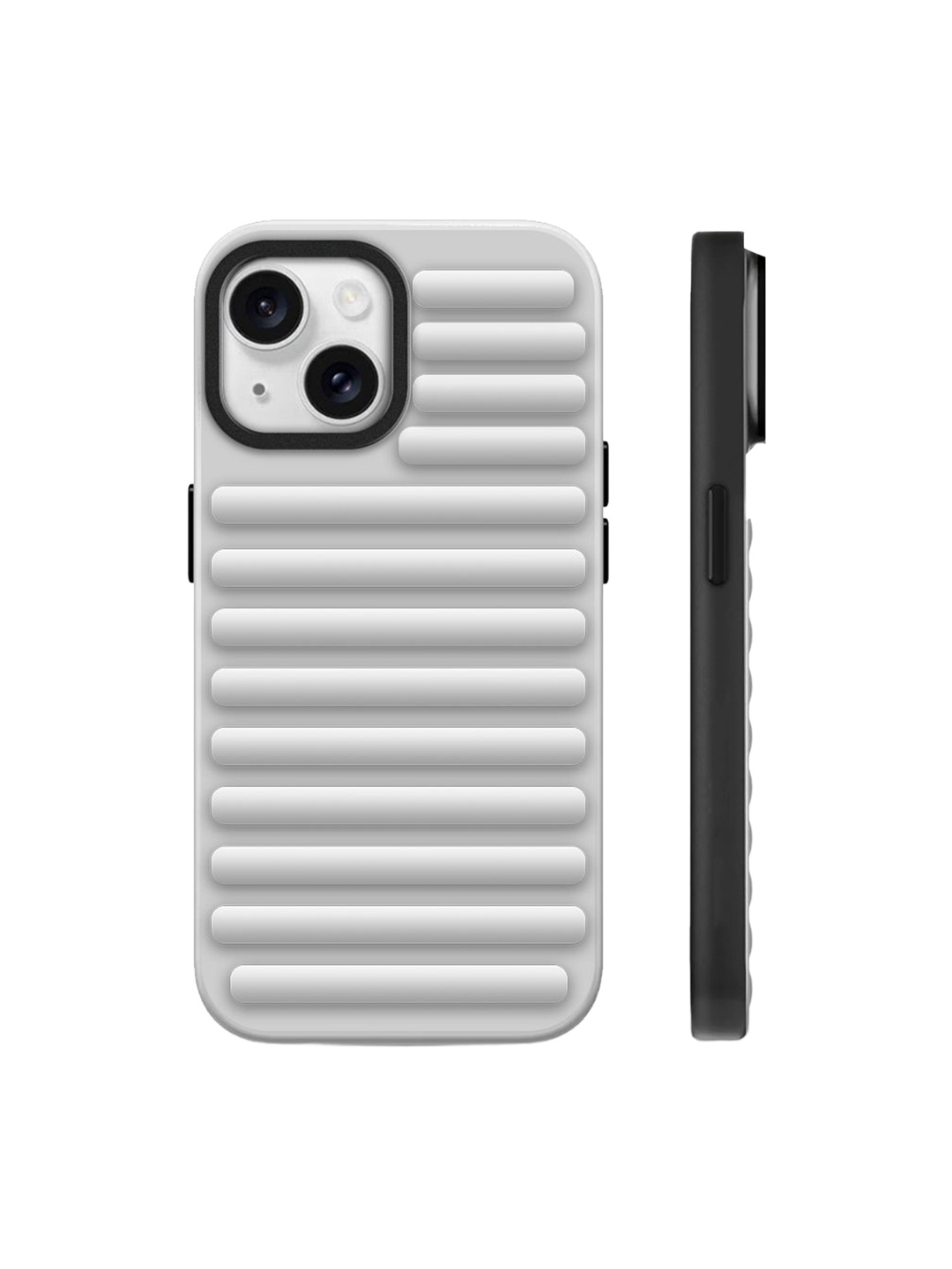 

Karwan Solid Scratch Resistant iPhone 14 Mobile Back Case, White