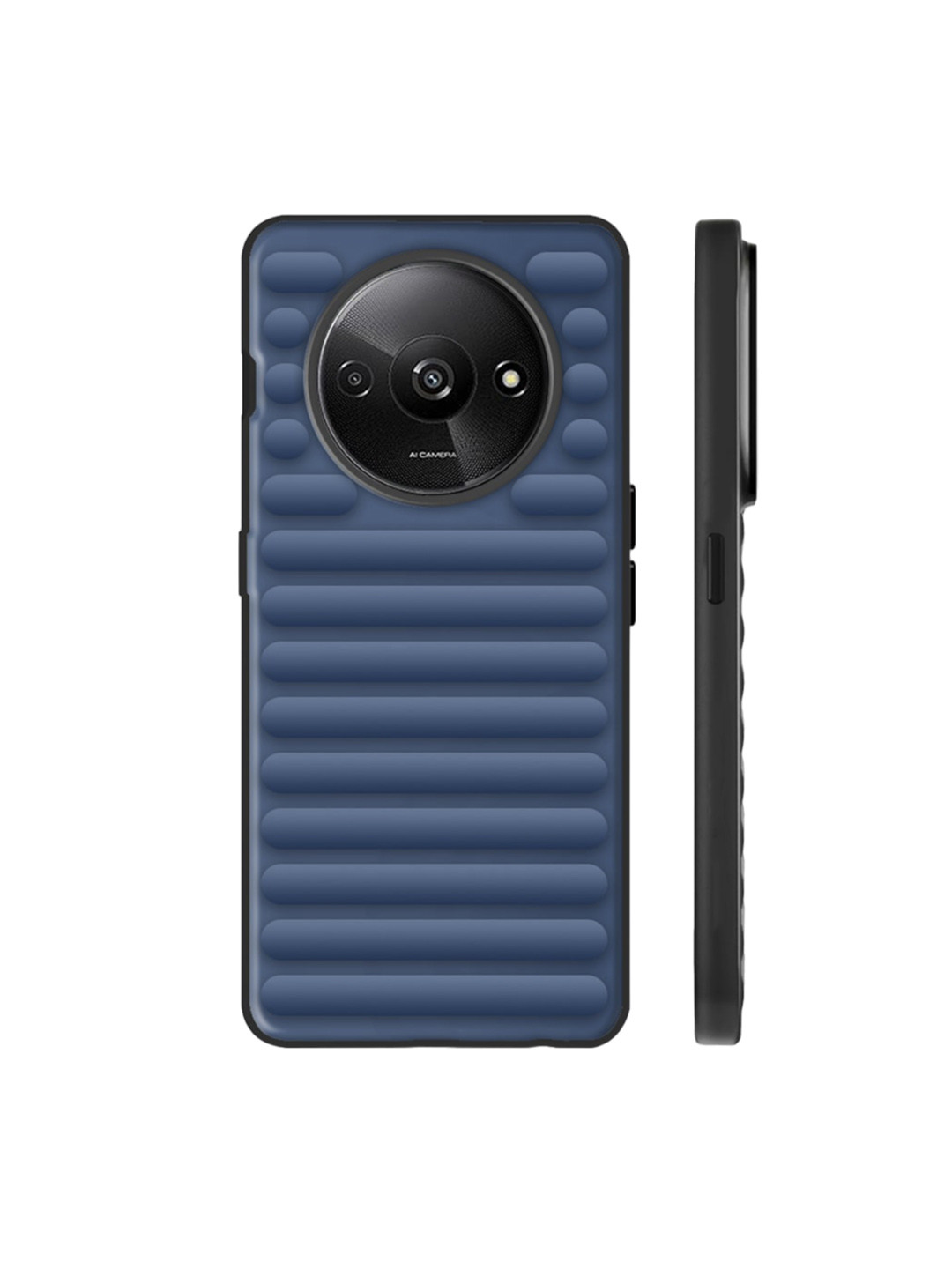 

Karwan Redmi A3 2024 Back Case Mobile Accessories, Blue