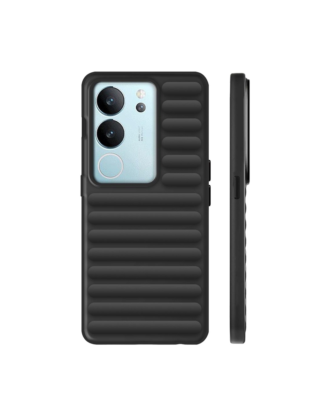 

Karwan Vivo V29 Back Case Mobile Accessories, Black