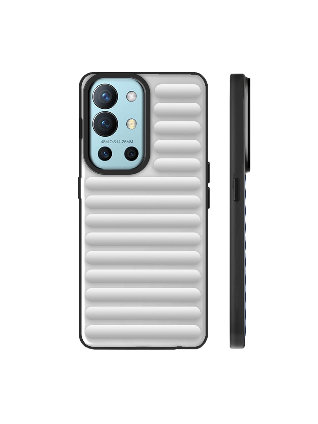 

Karwan Solid Scratch Resistant Oneplus 9R Mobile Back Case, White
