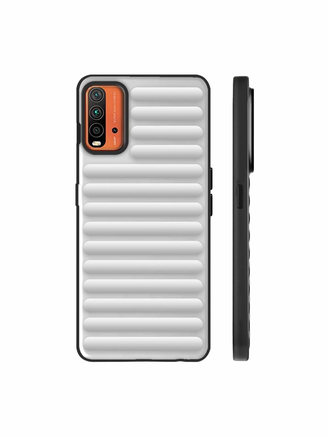 

Karwan Redmi 9 Power Back Case Mobile Accessories, White