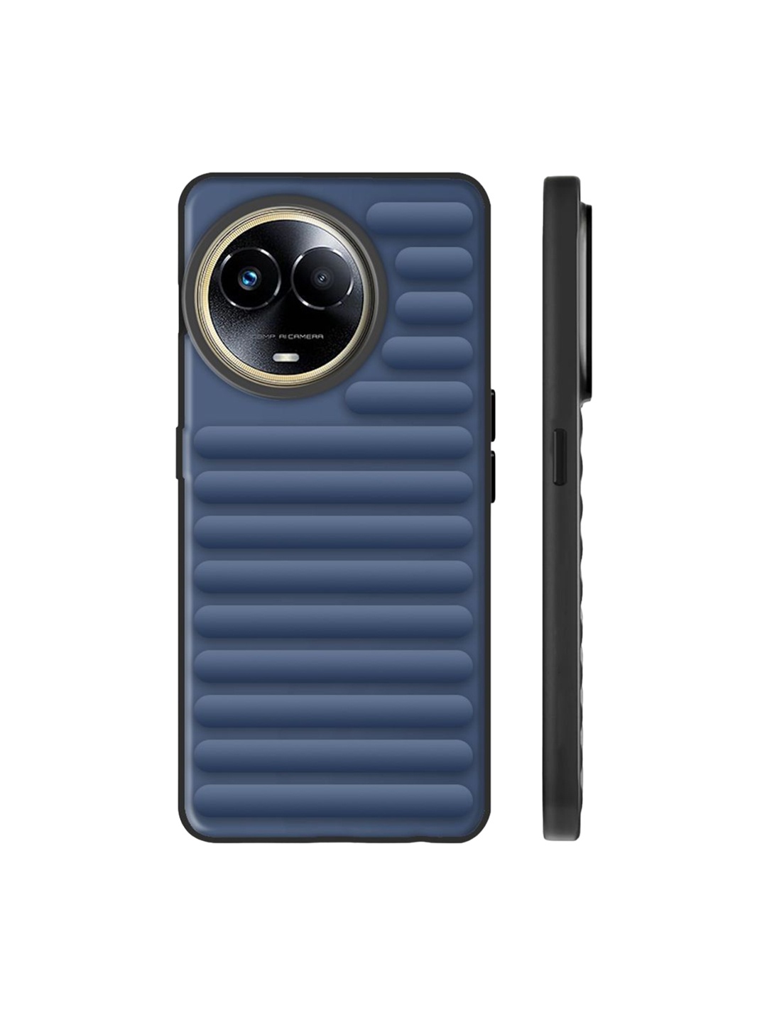 

Karwan Realme 11X Back Case Mobile Accessories, Blue