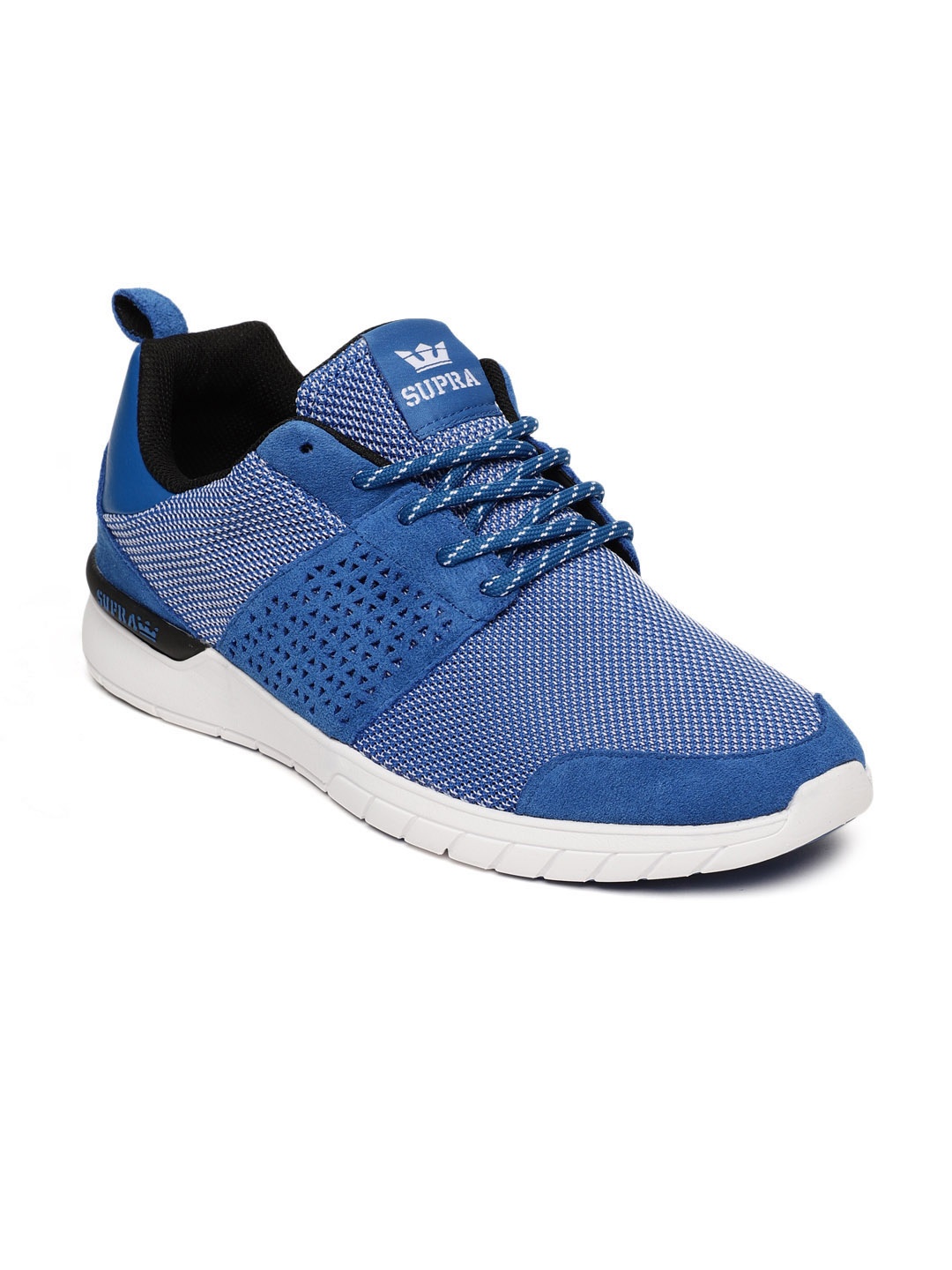 

Supra Men Blue Scissor Nubuck Sneakers