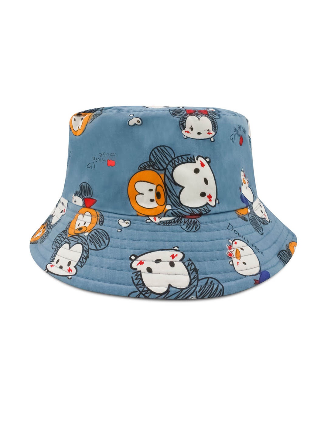 

JENNA Unisex Kids Blue Self Design Sun Hat