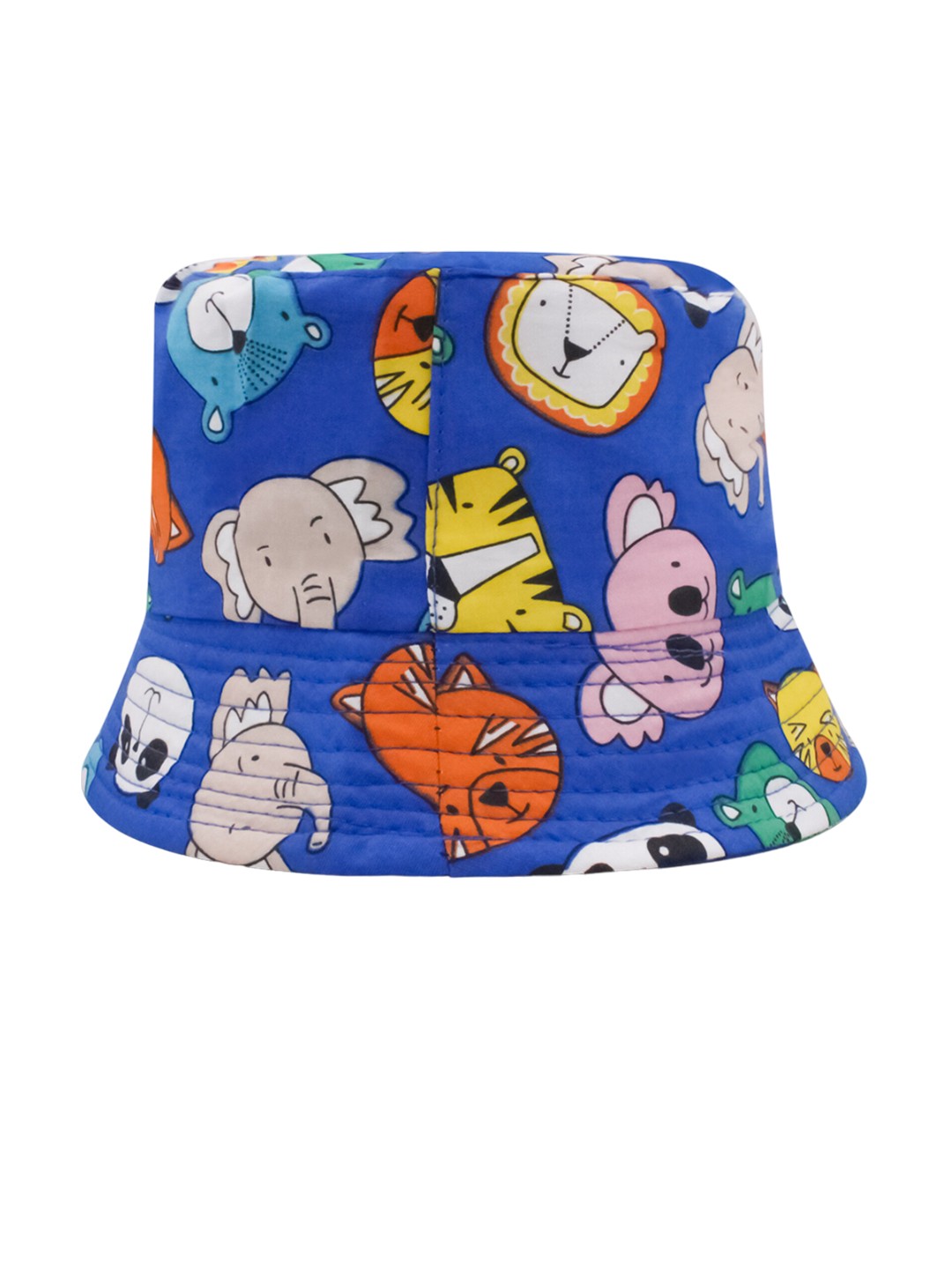 

JENNA Unisex Kids Blue Self Design Sun Hat