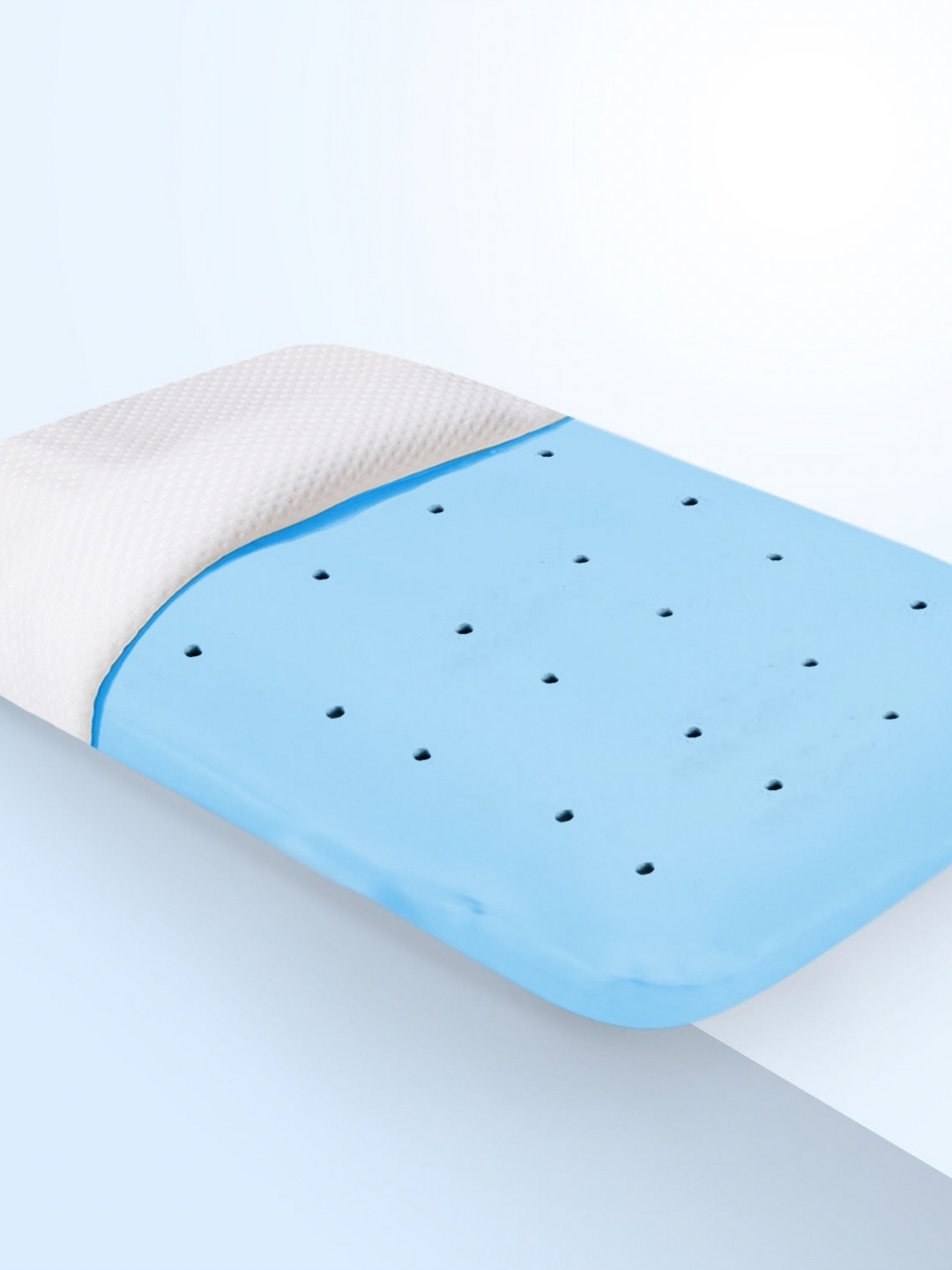 

Sleepsia White Memory Foam Filled Polyester Ultra Soft Therapedic Pillow