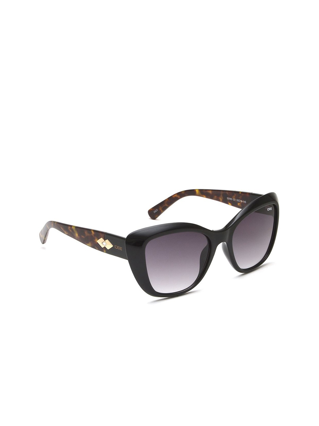 

IDEE Women Oval Sunglasses with UV Protected Lens, Grey
